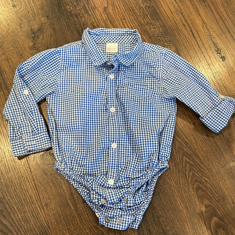 Plaid Boys button down